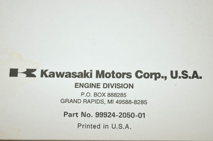 Kawasaki KRB400A Blower Service Manual