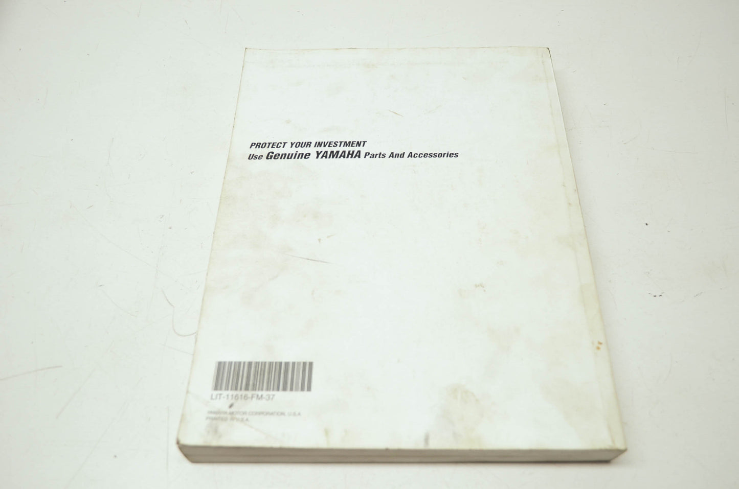 OEM Yamaha LIT-11616-FM-37 YFM350FW (T-J) Service Manual