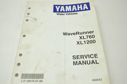 OEM Yamaha WaveRunner XL760 XL1200 Service Manual
