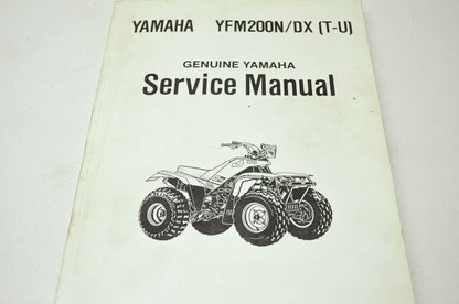 OEM Yamaha LIT-11616-YF-20 YFM200N/DX(TU) Service Manual