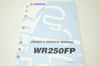 OEM Yamaha LIT-11626-15-44 WR250FP Owner's Manual