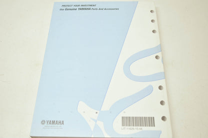 OEM Yamaha LIT-11626-15-44 WR250FP Owner's Manual