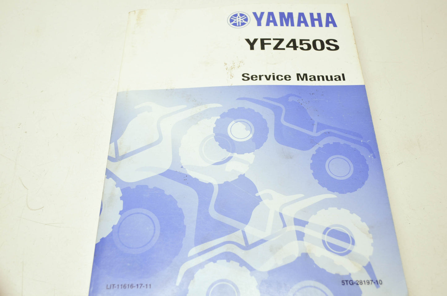 OEM Yamaha LIT-11616-17-11 Service Manual YFZ450S