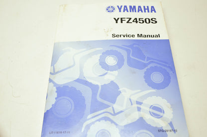 OEM Yamaha LIT-11616-17-11 Service Manual YFZ450S