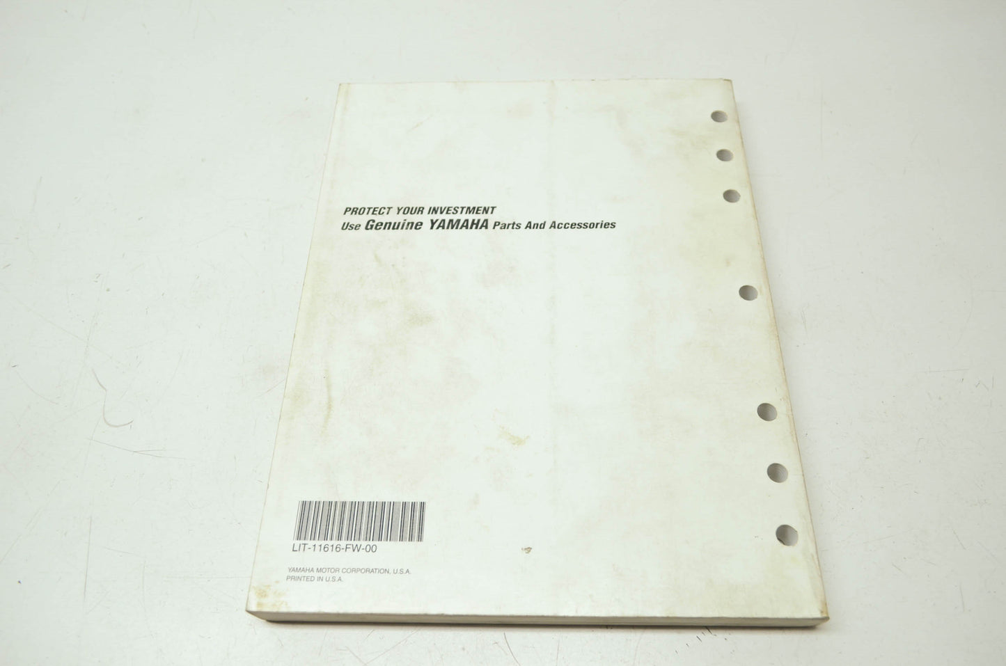 Yamaha YFM600 Grizzly Service Manual