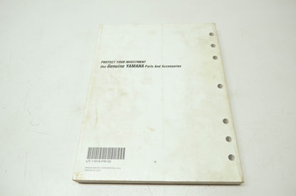 Yamaha YFM600 Grizzly Service Manual