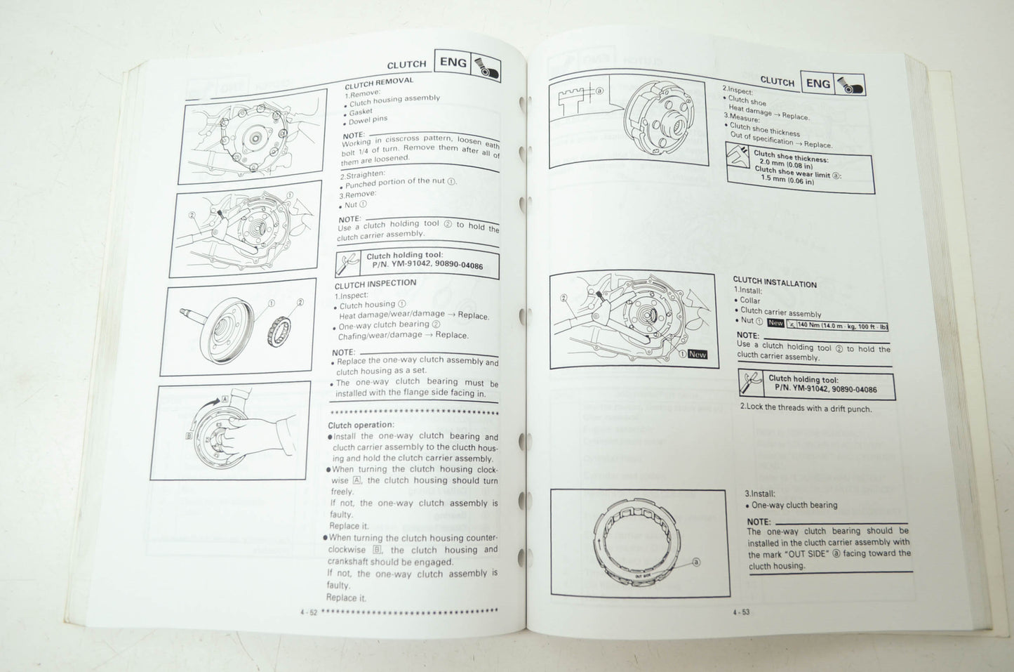 Yamaha YFM600 Grizzly Service Manual