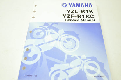 OEM Yamaha LIT-11616-11-25 Service Manual YZF-R1K(C)-L(C)
