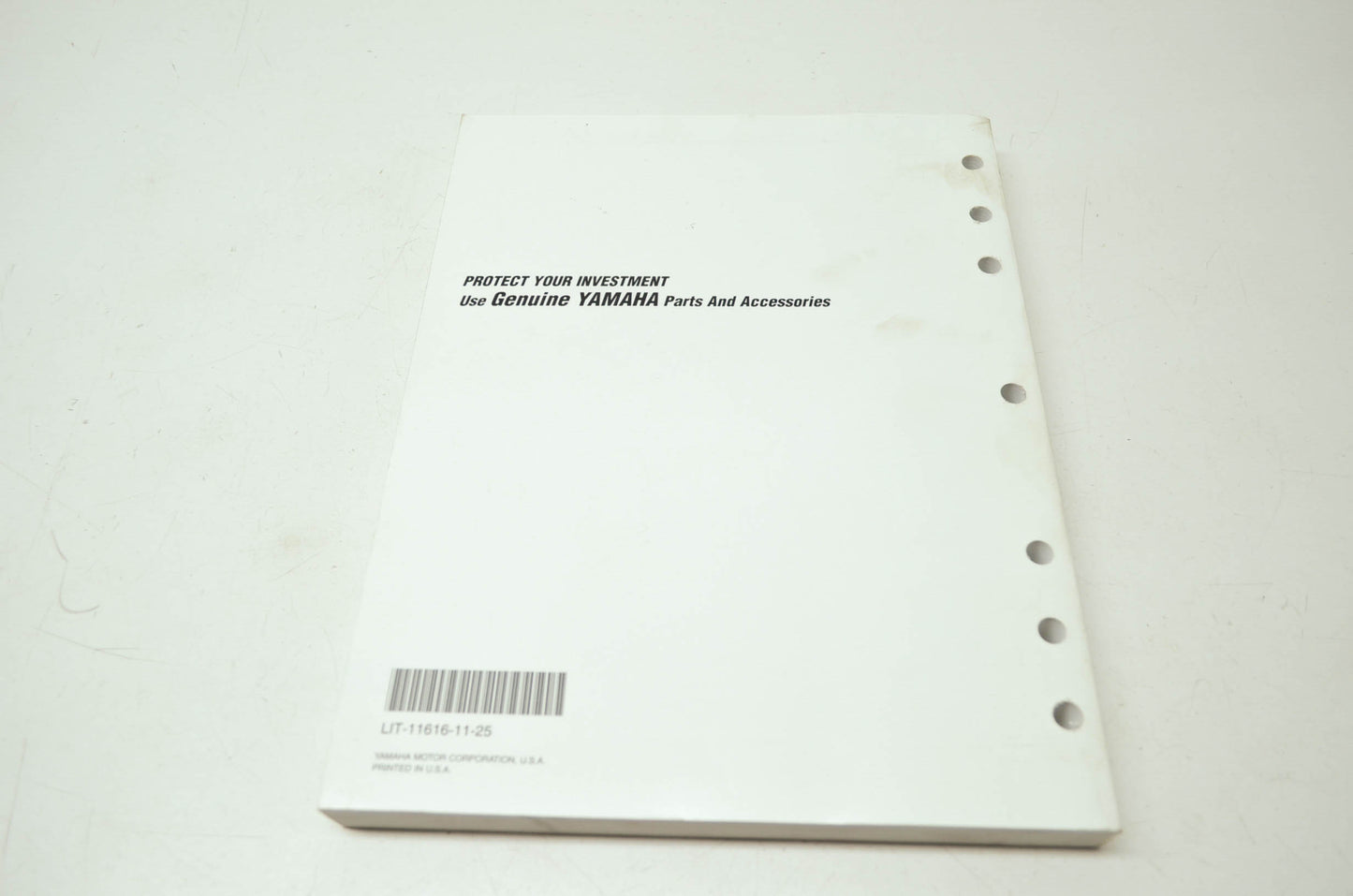 OEM Yamaha LIT-11616-11-25 Service Manual YZF-R1K(C)-L(C)