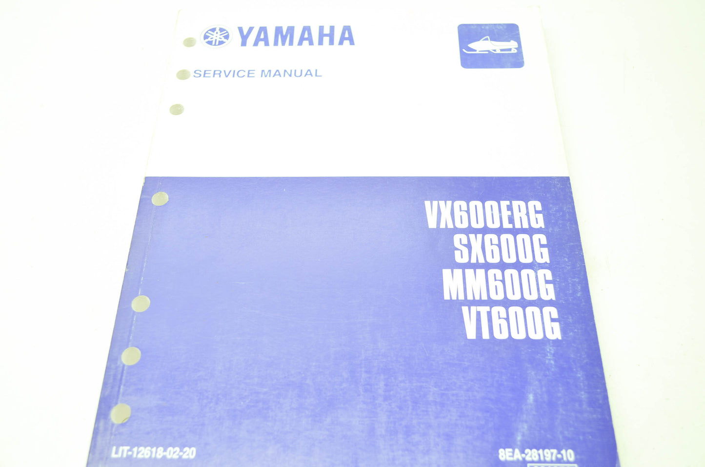 Yamaha VX SX MM VT 600 Service Manual