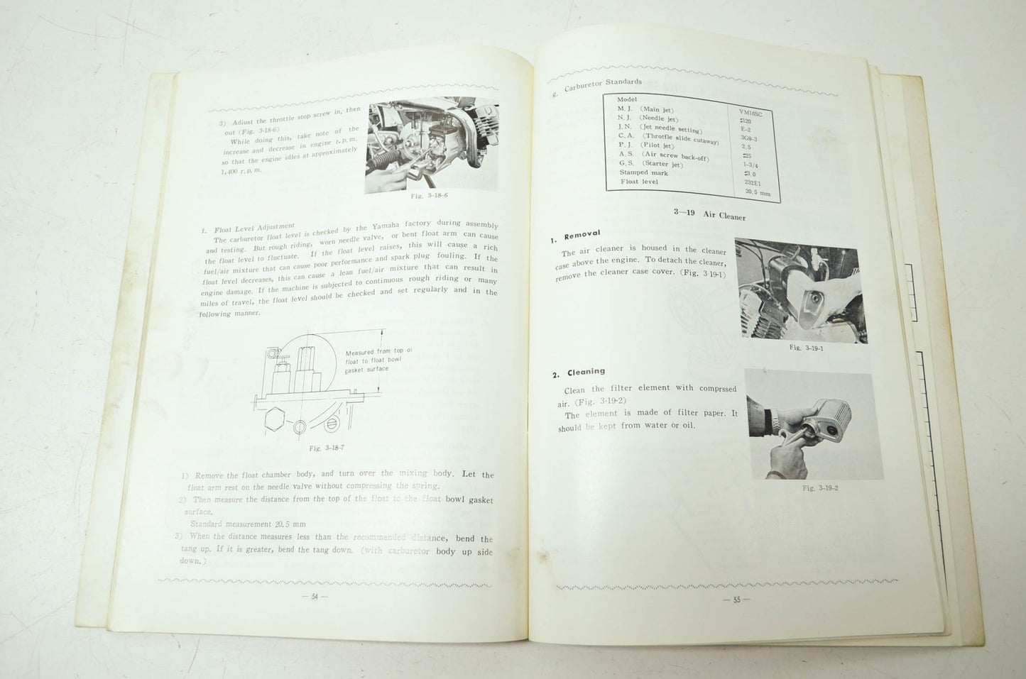 Yamaha G6-S Service Manual