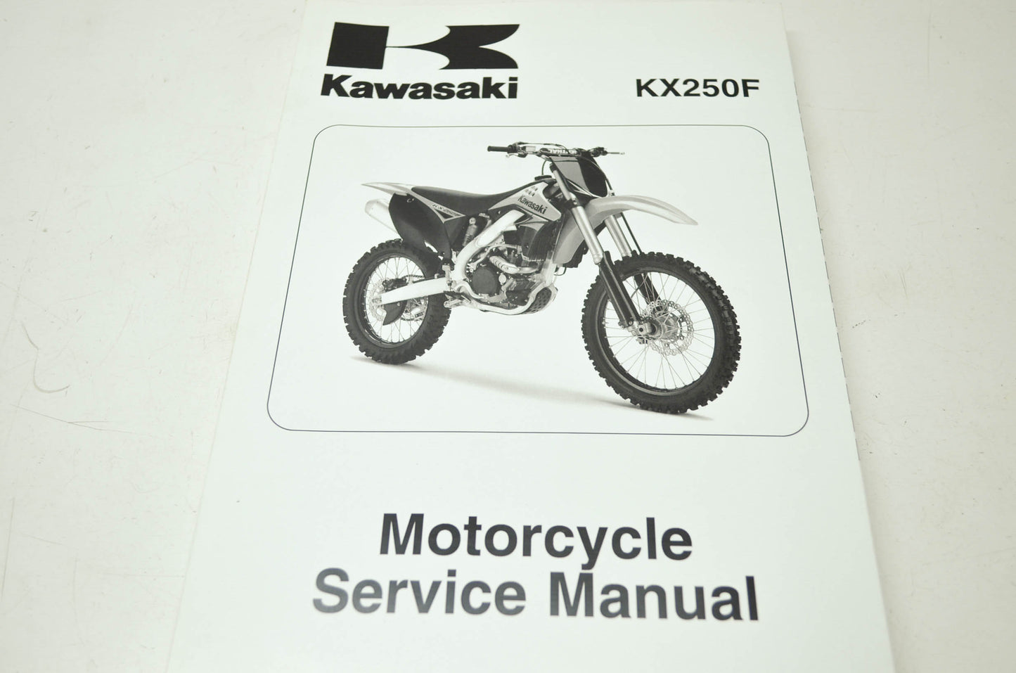 OEM Kawasaki 99924-1411-01 Service Manual KX250W NOS