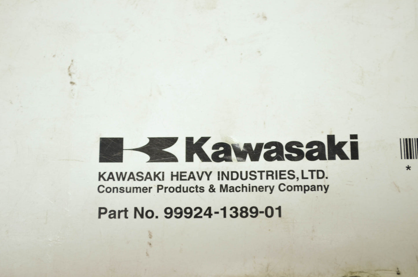 OEM Kawasaki 99924-1389-01 Service Manual ZX1400C