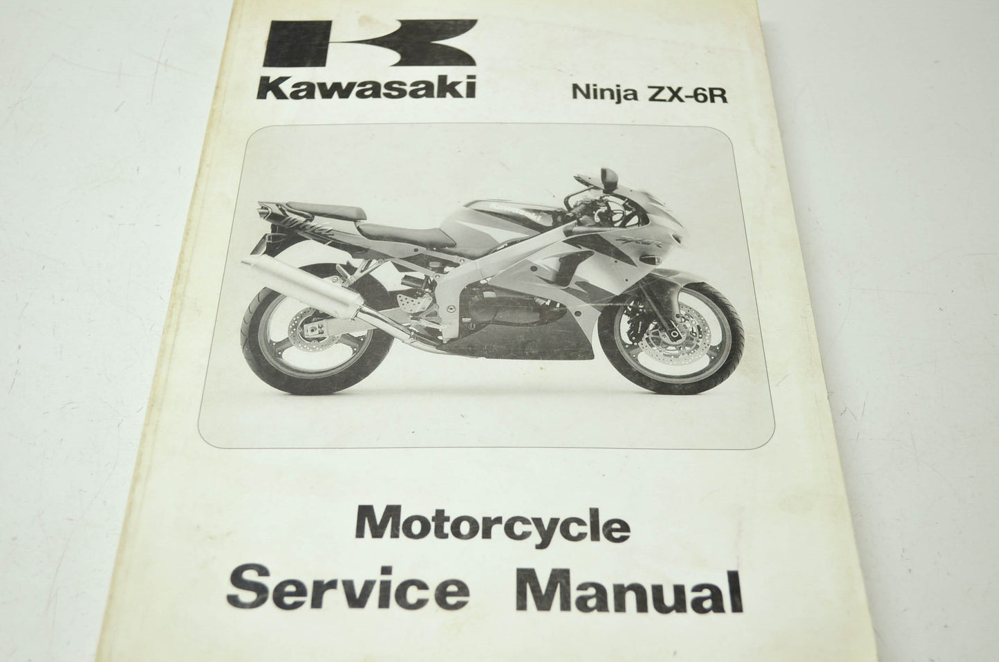 OEM Kawasaki 99924-1226-01 Service Manual ZX600G