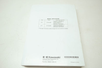 OEM Kawasaki 99924-1443-31 Service Manual ZX1000J NOS