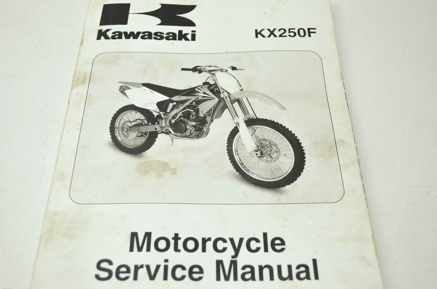 OEM Kawasaki 99924-1324-03 Service Manual KX250N
