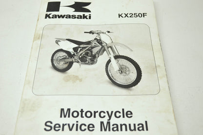 OEM Kawasaki 99924-1324-03 Service Manual KX250N