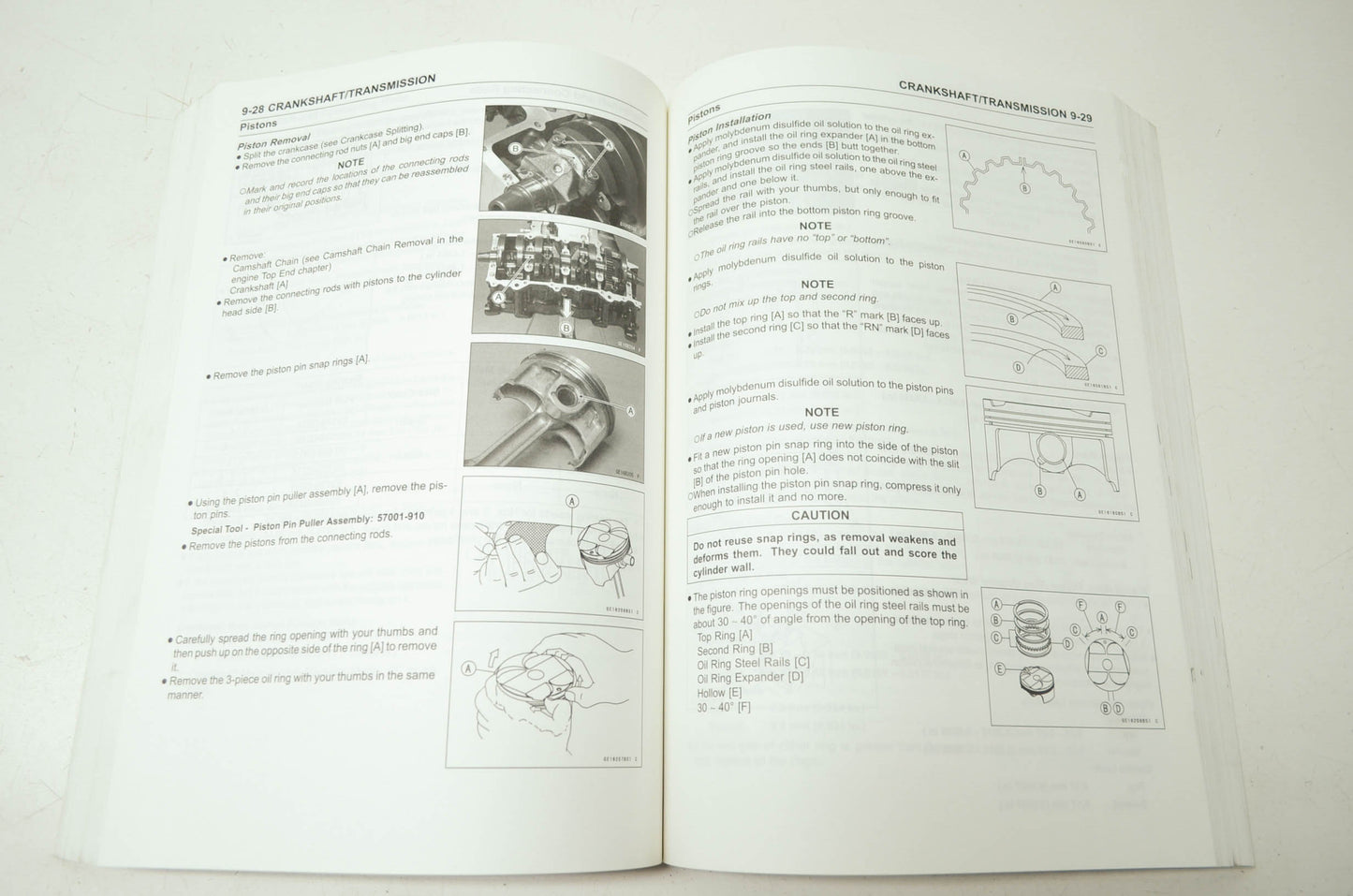 OEM Kawasaki 99924-1388-01 Service Manual ZX1000F