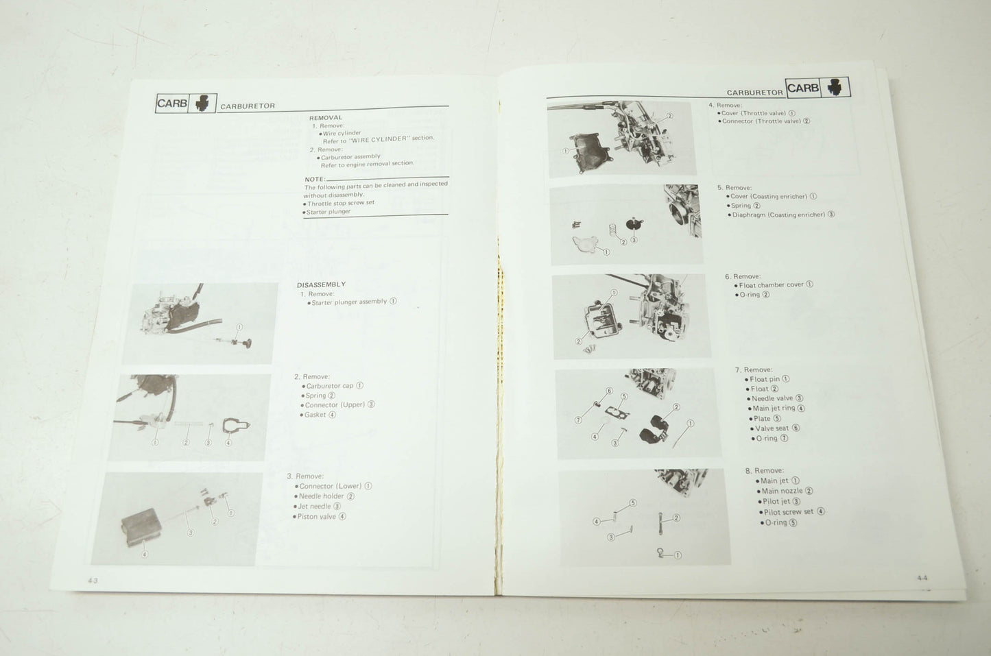 OEM Yamaha LIT-11616-FM-35 YFM350FW (T-J) Service Manual