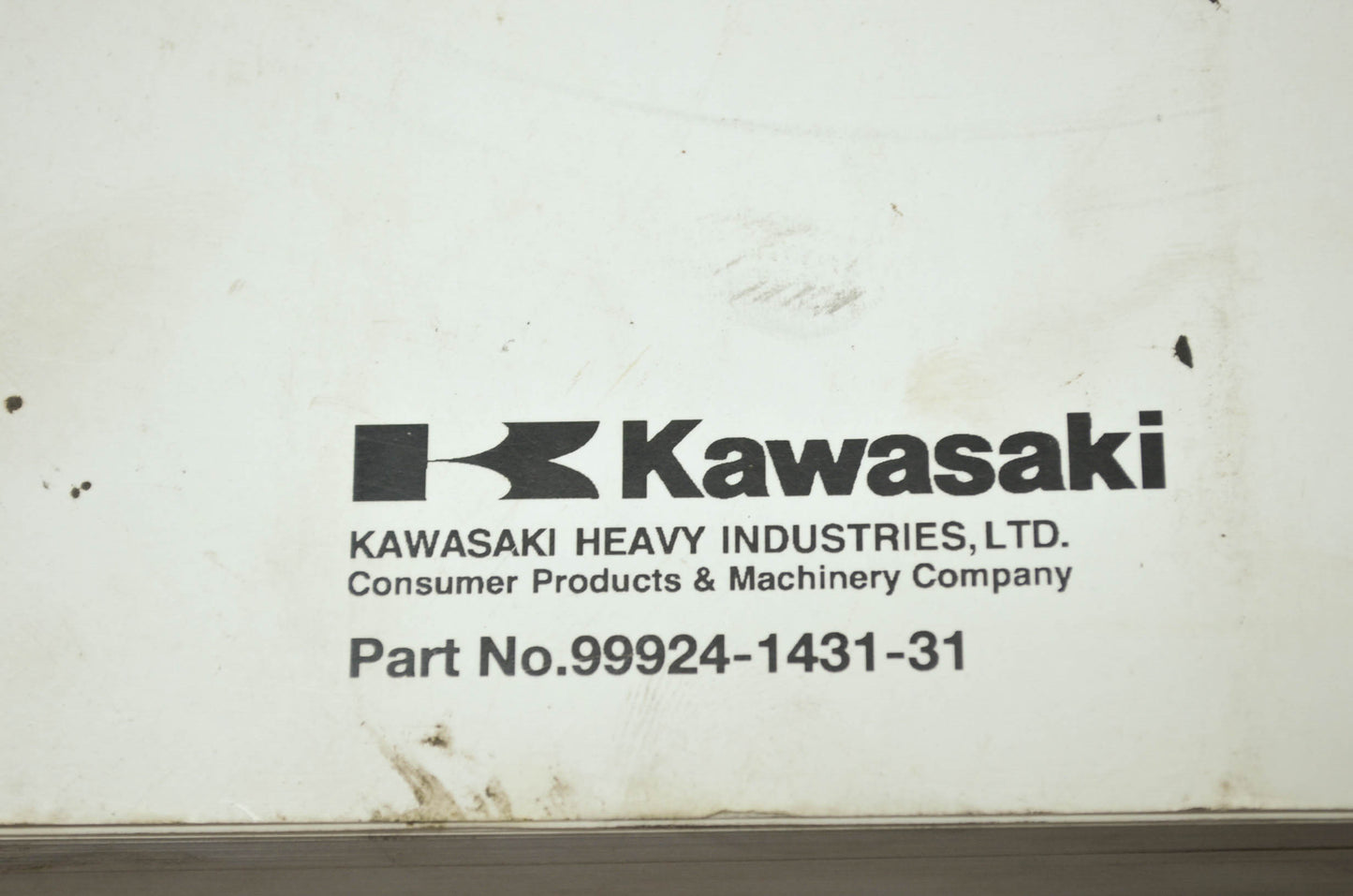 OEM Kawasaki 99924-1431-31 Service Manual ZG1400C/D