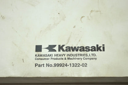 OEM Kawasaki 99924-1322-02 Service Manual ZX1000C