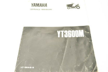Yamaha YT3600M Service Manual