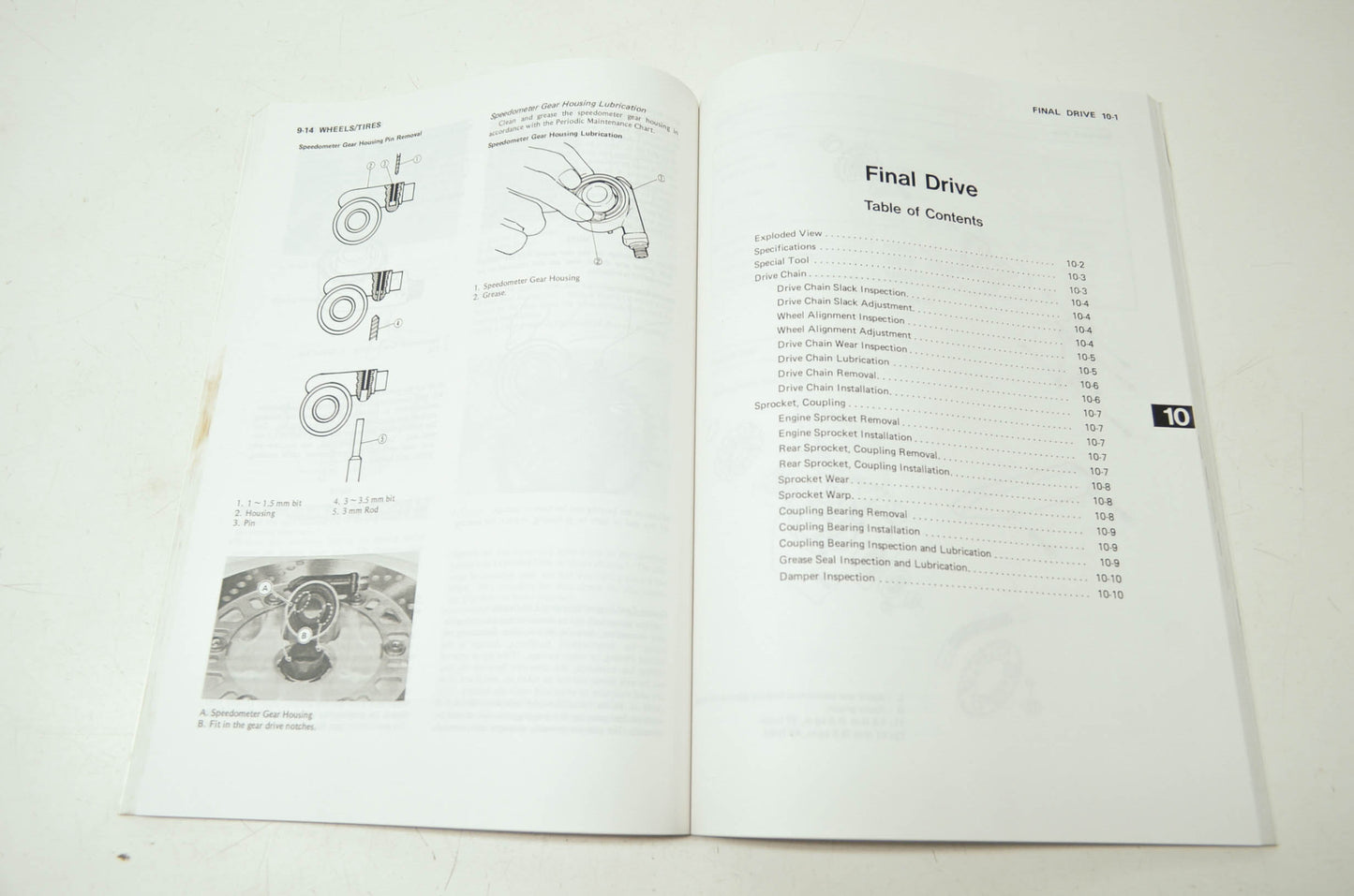OEM Kawasaki 99924-1066-01 Service Manual EX250E/F EL250B/E