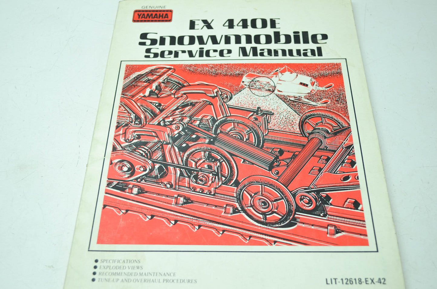 OEM Yamaha LIT-12618-EX-42 EX440E Service Manual