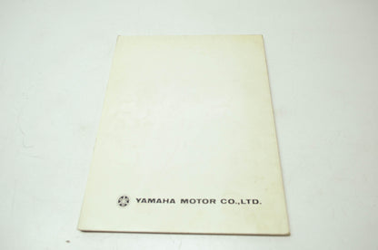 OEM Yamaha LIT-12618-EX-42 EX440E Service Manual