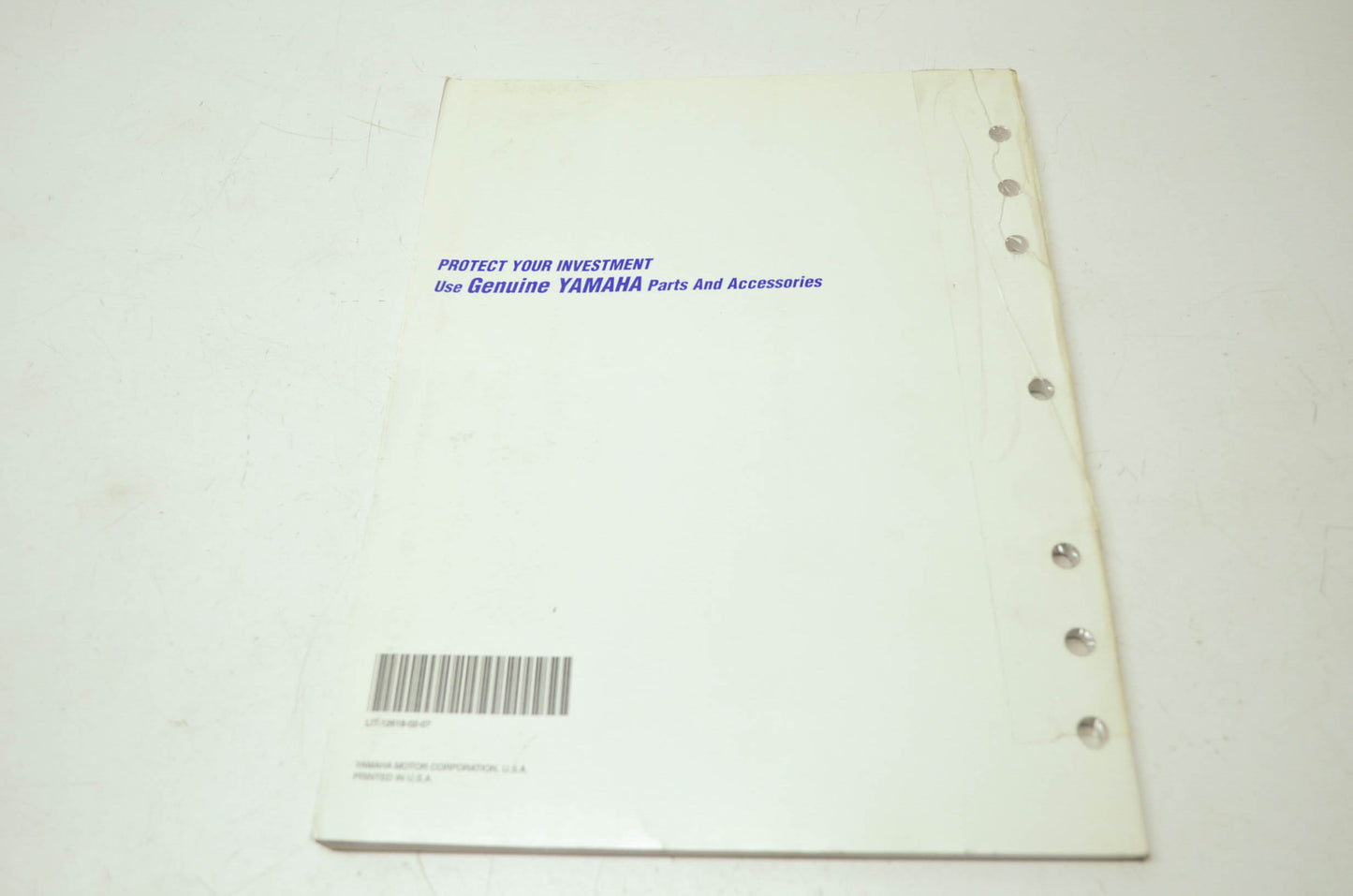 OEM Yamaha LIT-12618-02-07 SX500D/SX600D/SX700D Manual