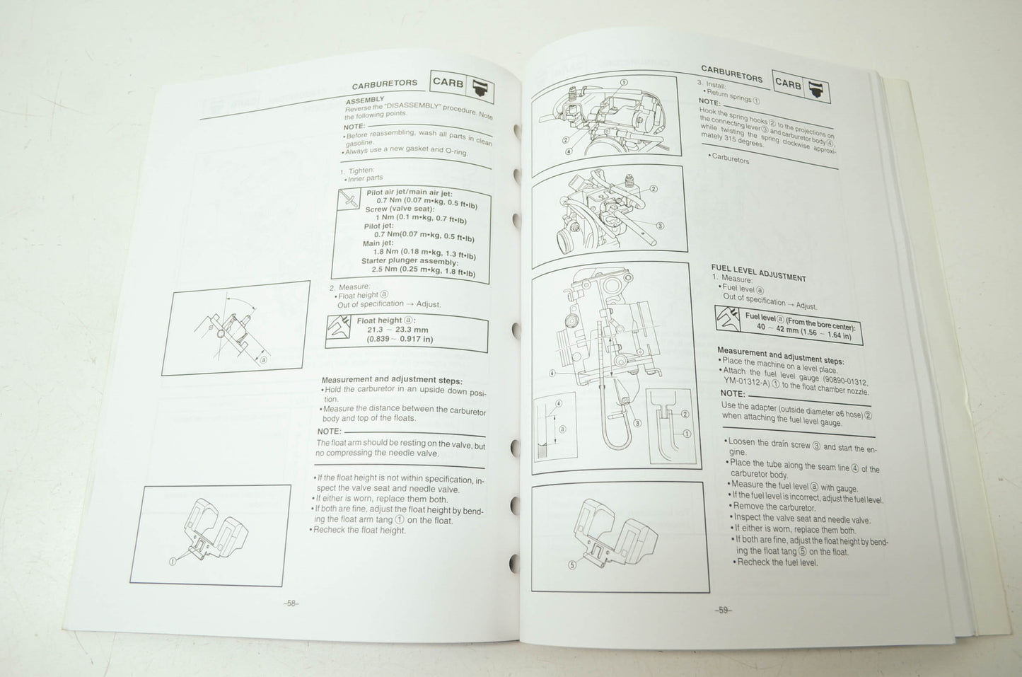 OEM Yamaha LIT-12618-02-07 SX500D/SX600D/SX700D Manual