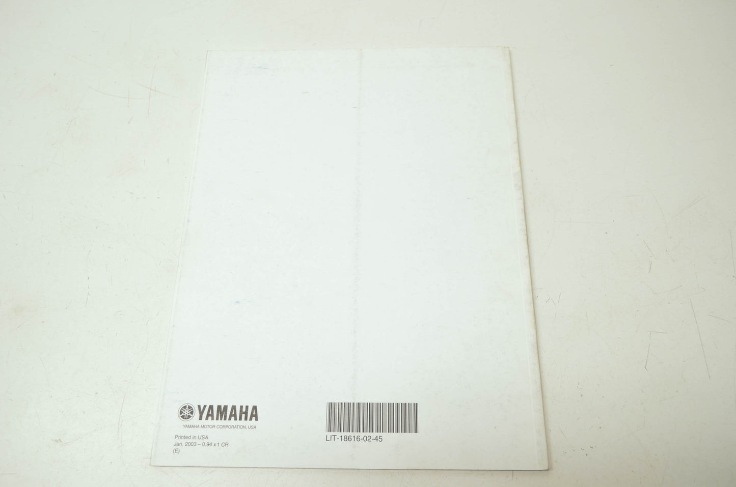 Yamaha WaveRunner FX140 FX Cruiser Supplementary Service Manual