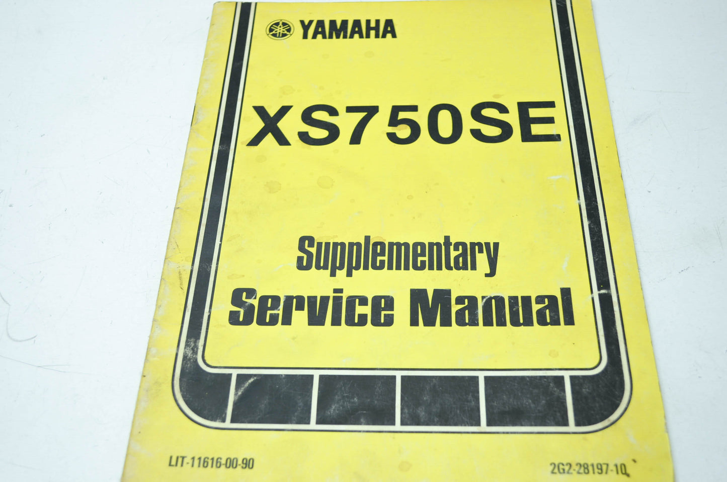 Yamaha XS750SE Supplementary Service Manual