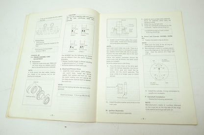 Yamaha XS750SE Supplementary Service Manual