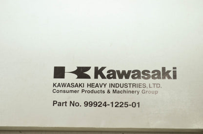 OEM Kawasaki 99924-1225-01 Service Manual ZX900C