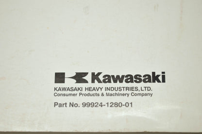 OEM Kawasaki 99924-1280-01 Service Manual ZX900F
