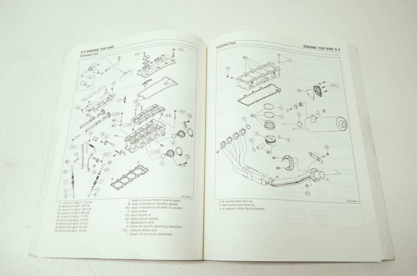 OEM Kawasaki 99924-1278-01 Service Manual ZX1200B