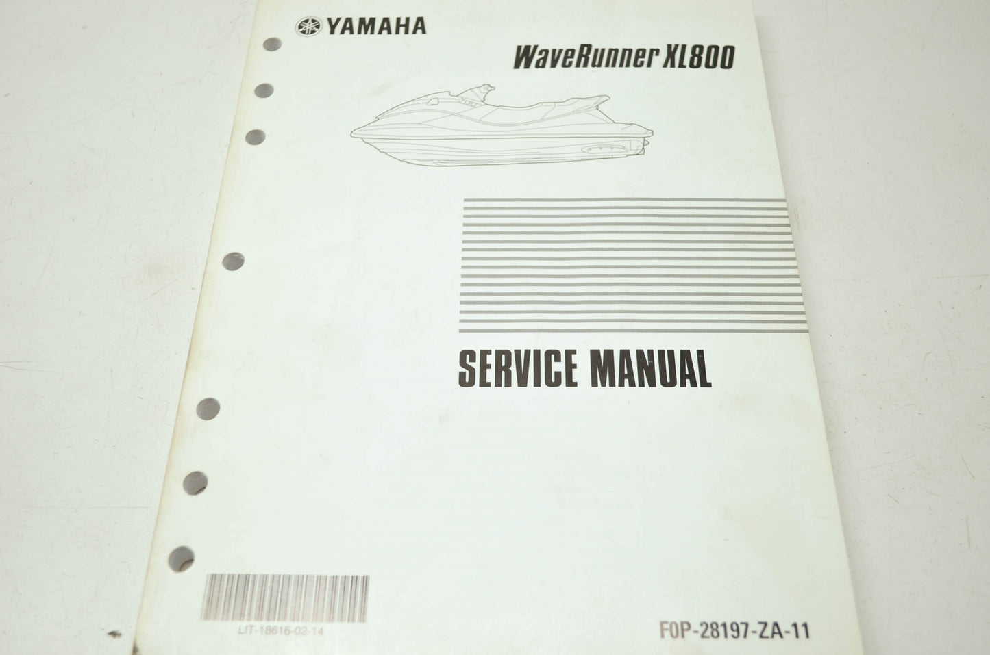 OEM Yamaha WaveRunner XL800 Service Manual