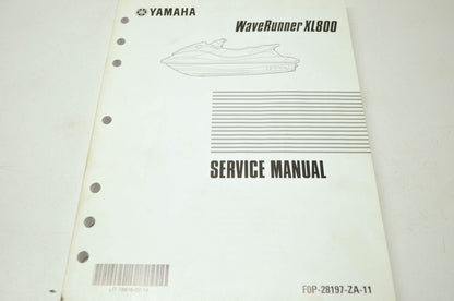 OEM Yamaha WaveRunner XL800 Service Manual