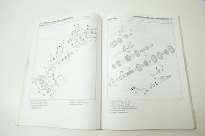 OEM Kawasaki 99924-1265-02 Service Manual KX85A/100D