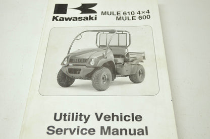 OEM Kawasaki 99924-1349-01 Service Manual KAF400A/B