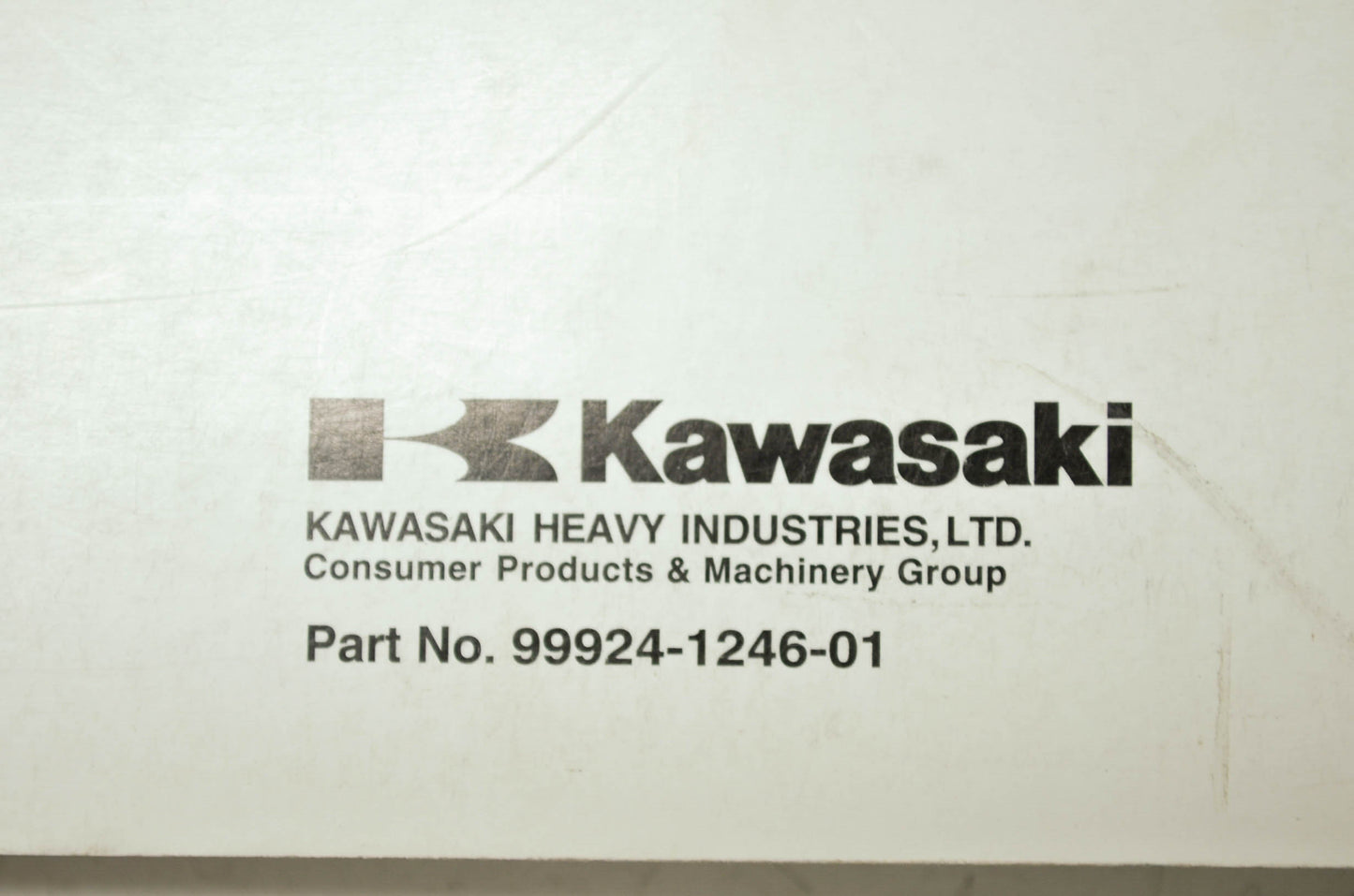 OEM Kawasaki 99924-1246-01 Service Manual VN1500J