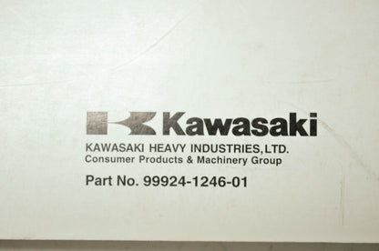OEM Kawasaki 99924-1246-01 Service Manual VN1500J