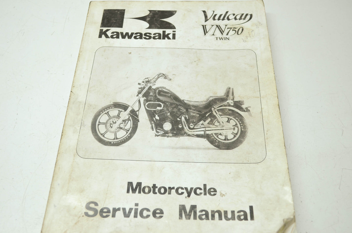 OEM Kawasaki 99924-1054-10 Service Manual VN750A