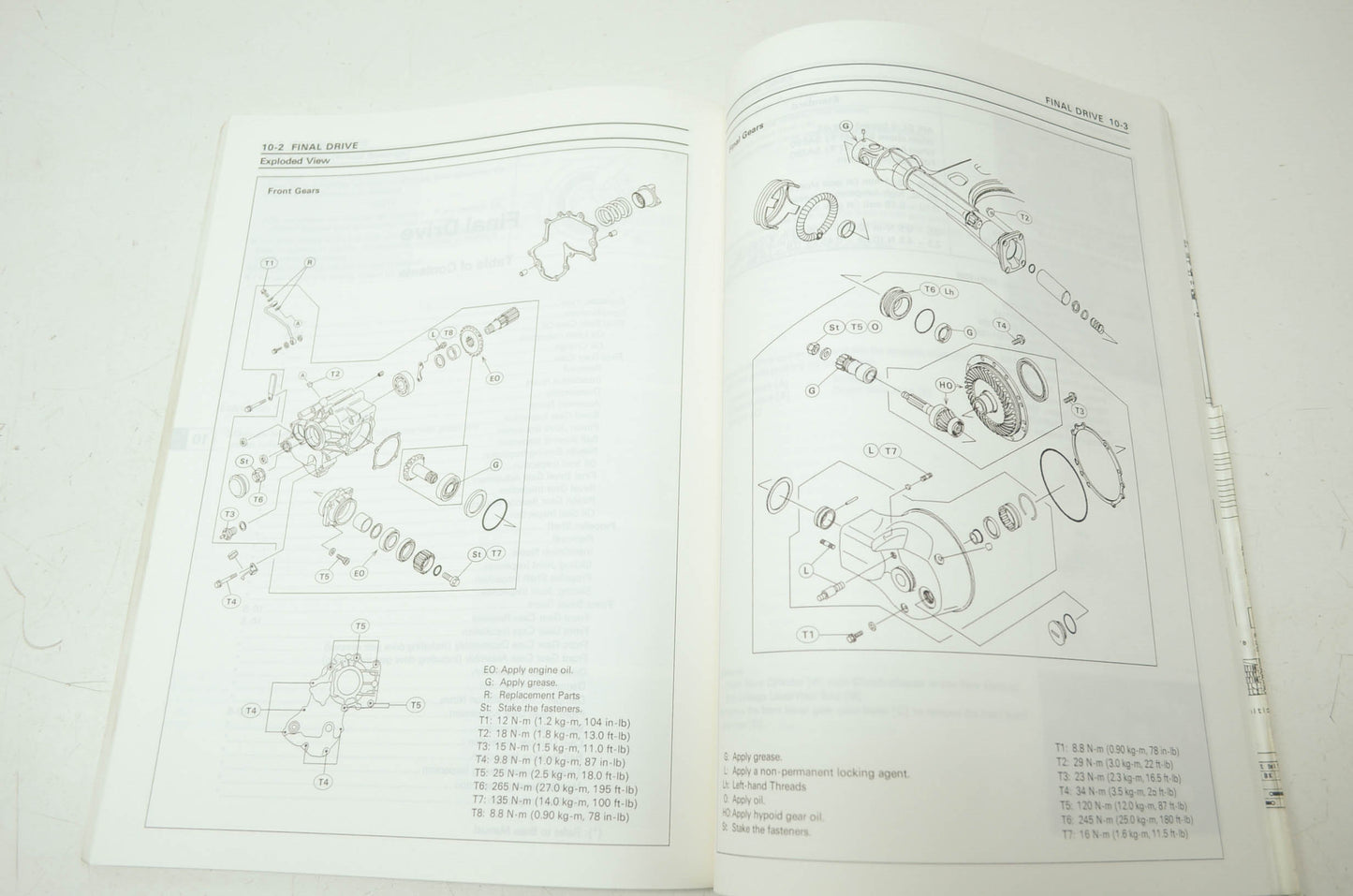 OEM Kawasaki 99924-1191-51 Service Manual Supplement VN1500D/E