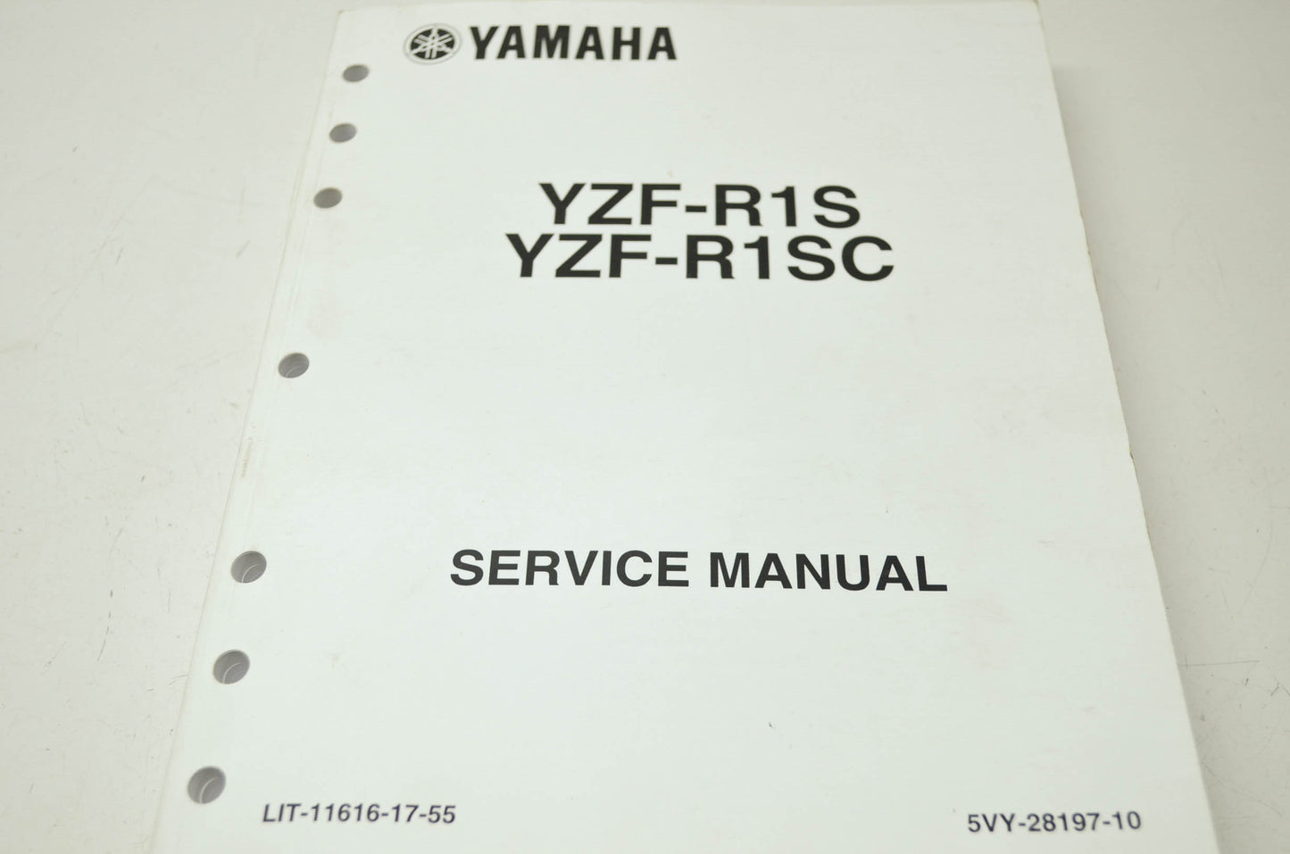 OEM Yamaha LIT-11616-17-55 Service Manual YZF-R1S (SC)