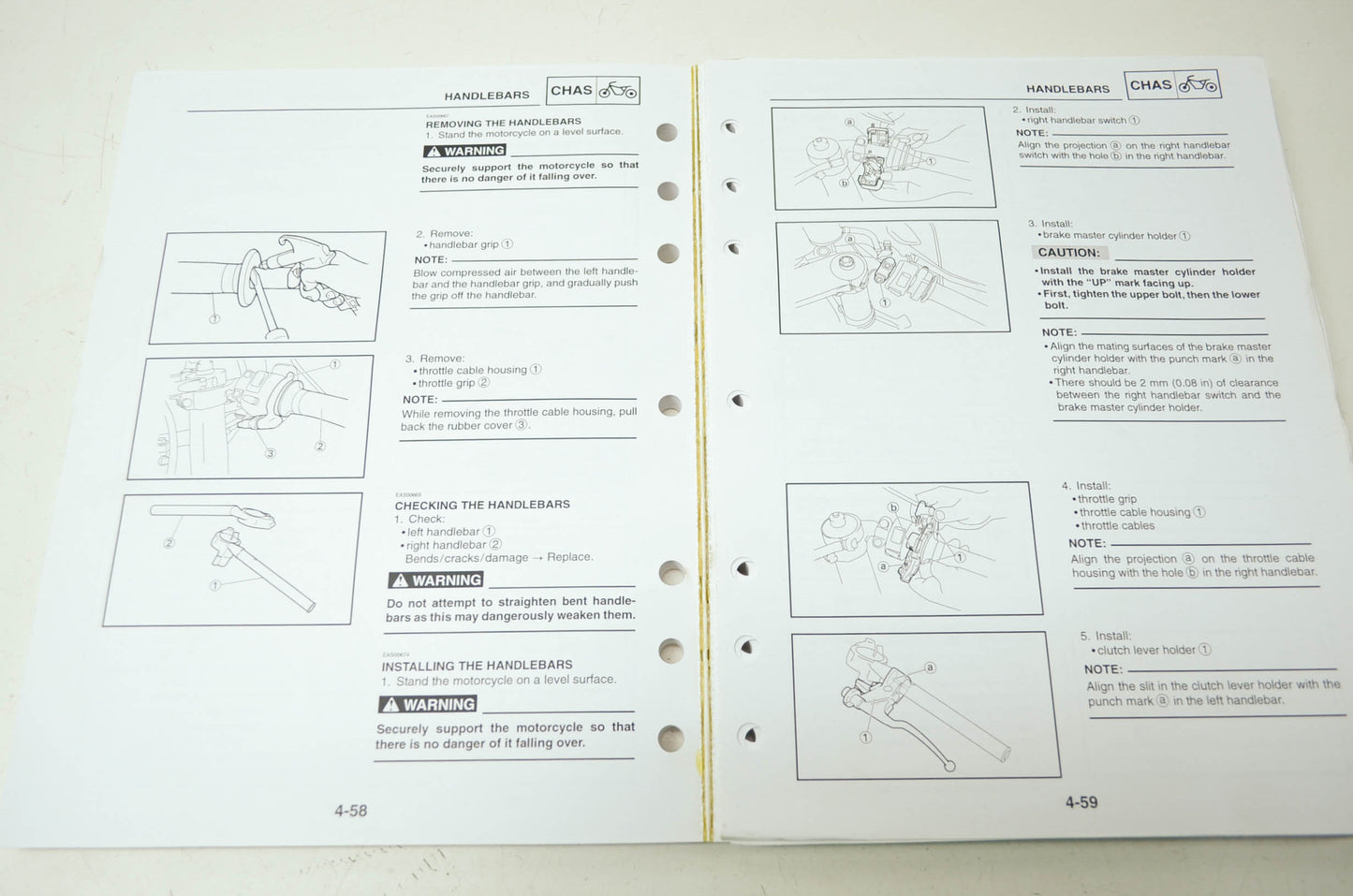OEM Yamaha LIT-11616-17-55 Service Manual YZF-R1S (SC)