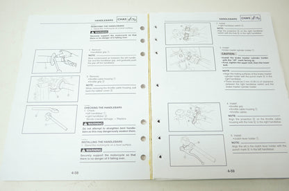 OEM Yamaha LIT-11616-17-55 Service Manual YZF-R1S (SC)