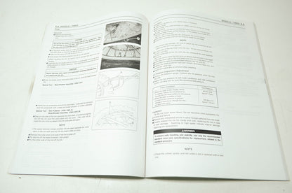 OEM Kawasaki 99924-1219-02 Service Manual KX80W/KX100C