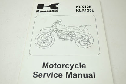 OEM Kawasaki 99924-1293-03 Service Manual KLX125A/B